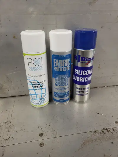 154433- Glues, Silicones, Fabric protectors